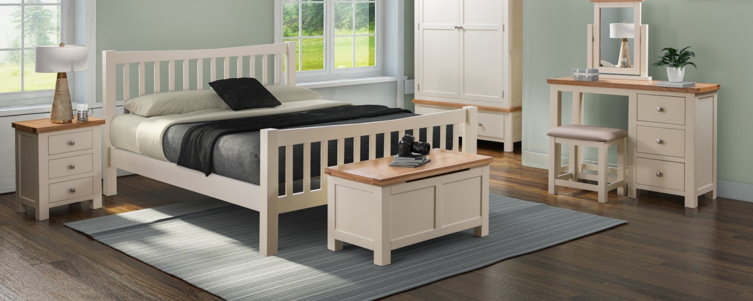 Bristol ivory bedroom furniture